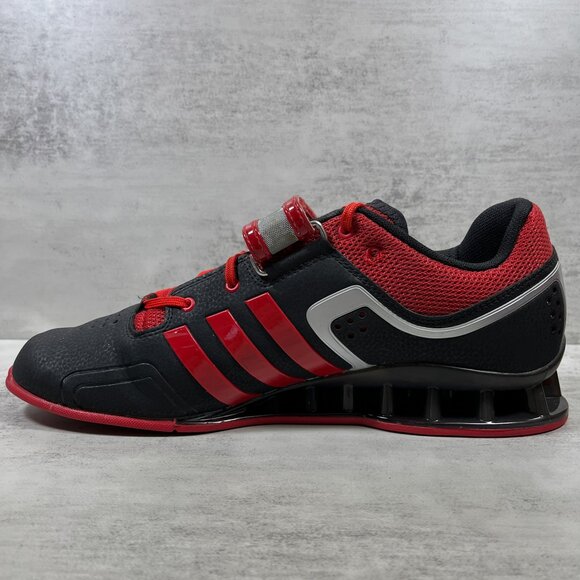 Adidas Adipower M21865 Weightlifting Shoes - Men\'s Size 11 - Black Red main image 8